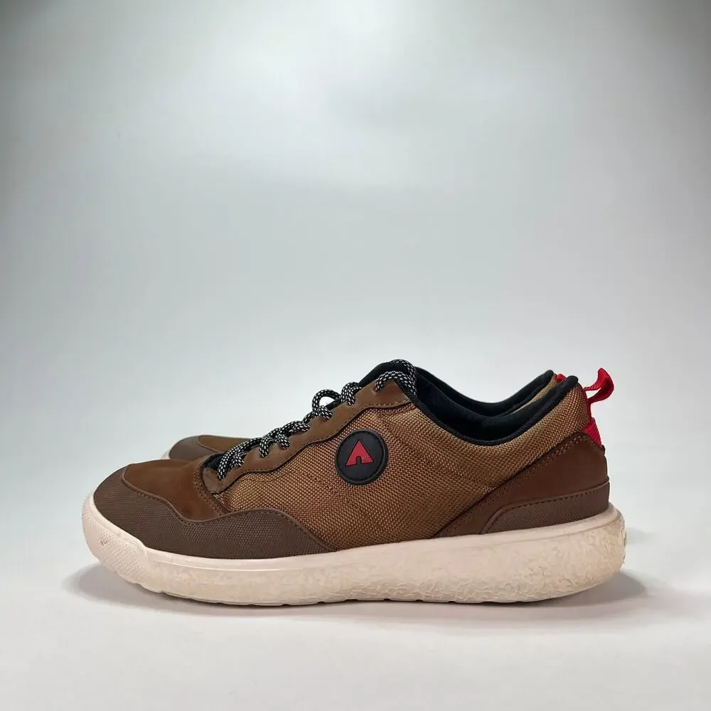 Airwalk Brown Low Top Casual Skate Shoes Sneakers MAJARRED2-J Men's Size 11